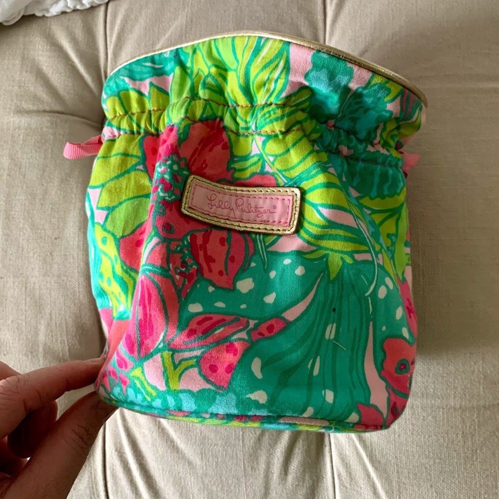 Lilly Pulitzer Cinch Jewelry Pouch
